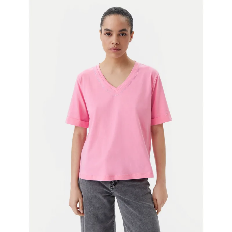 Liu Jo Sport T-Shirt q-roa-35247 Έγχρωμο Regular Fit