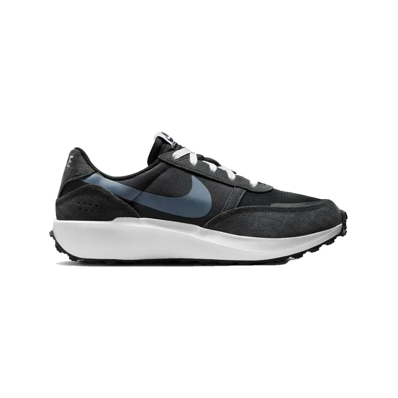 Sneakers Nike Baskets Waffle Debut daim et nylon gris