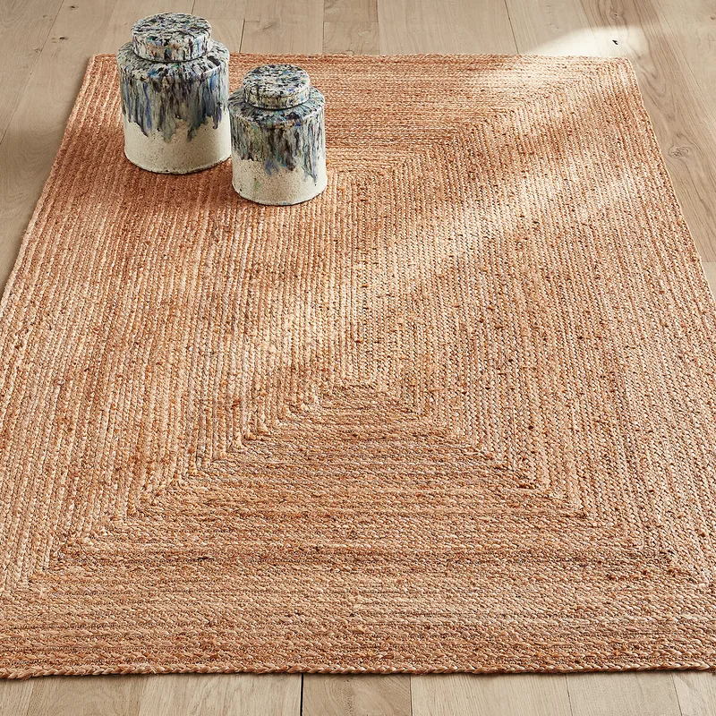 Ορθογώνιο χαλί από υάκινθο νερού Hempy 120x180 cm Μ120xΠ180cm