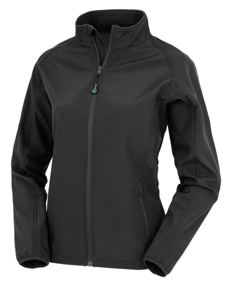 Γυναικείο Τζάκετ R901F Result Recycled 2-Layer Softshell Black