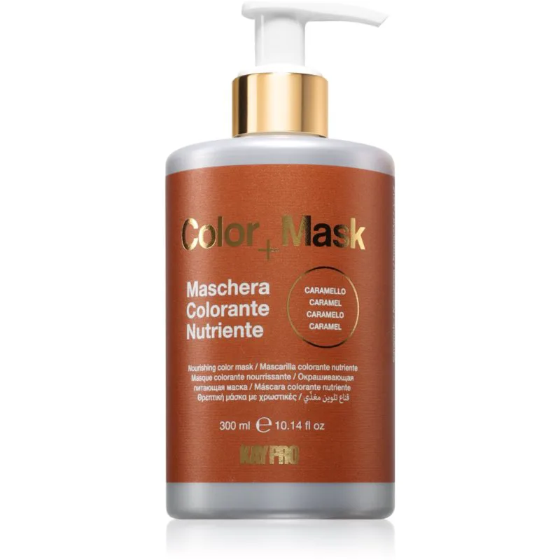 Kaypro Color Mask Nourishing Color Mask Μάσκα με τεχνολογία bonding color απόχρωση Caramel 300 ml