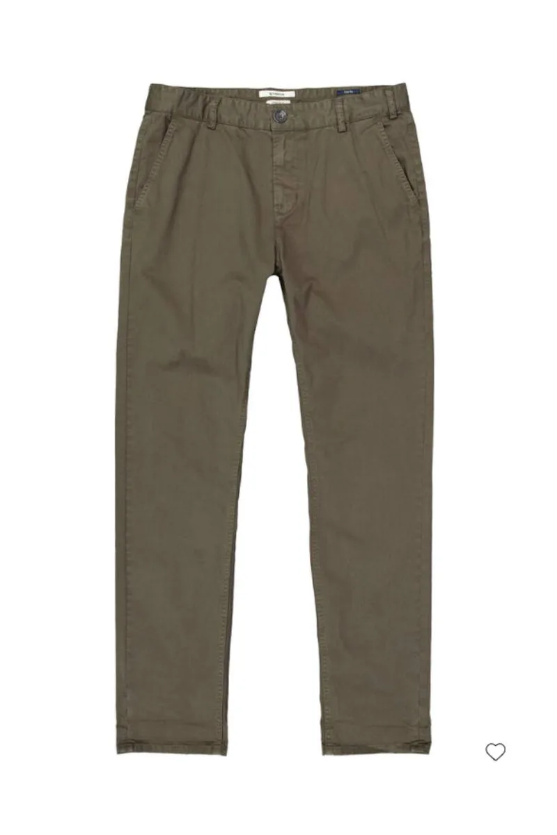 GARCIA ΑΝΔΡΙΚΑ Παντελόνια Z1126_men`s pants L.32 - ΠΡΑΣΙΝΟ-Z1126/32-GREEN
