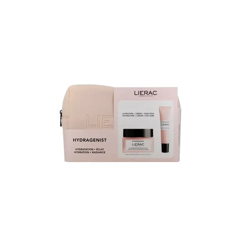 Lierac Hydragenist Hydration Kit Face Cream + Eye Care Normal to Dry Skin
