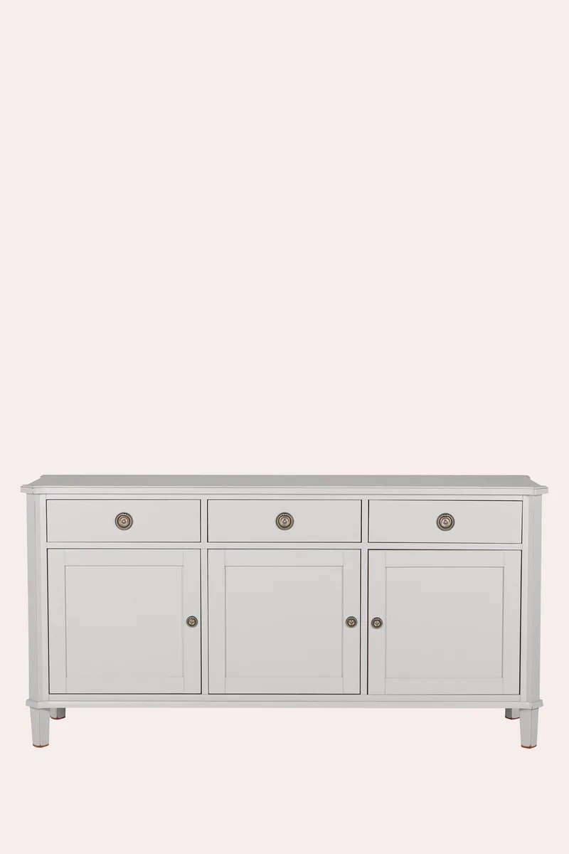 Μπουφές με 3 Ντουλάπια Henshaw Pale Steel