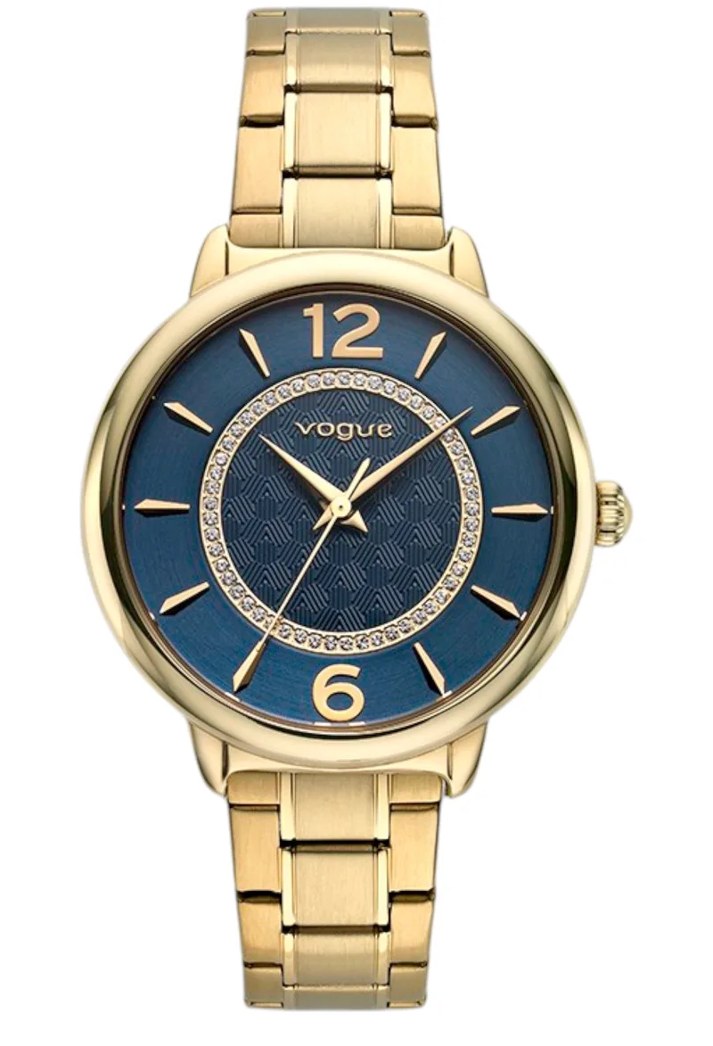 Ρολόι Χειρός Vogue Lucy Stainless Steel 2020612441-Gold Stainless Steel Γυναικείο