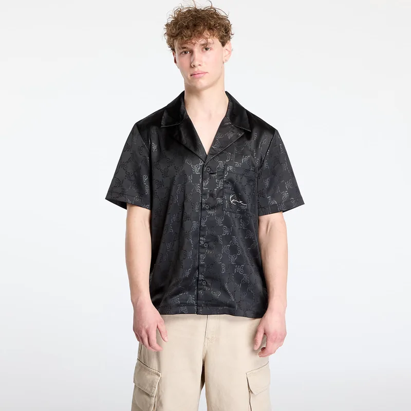 Πουκάμισο Karl Kani Signature Aop Resort Shirt Black S