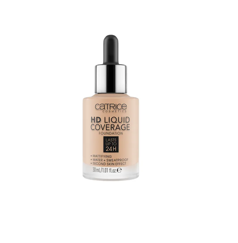 HD Liquid Coverage Foundation 30ml-030 Sand Μπεζ
