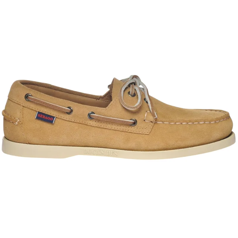 Sebago Ανδρικά Παπούτσια Δερμάτινα Ιστιοπλοικά Portland Flesh Out L7111PTW-W6F Μπεζ
