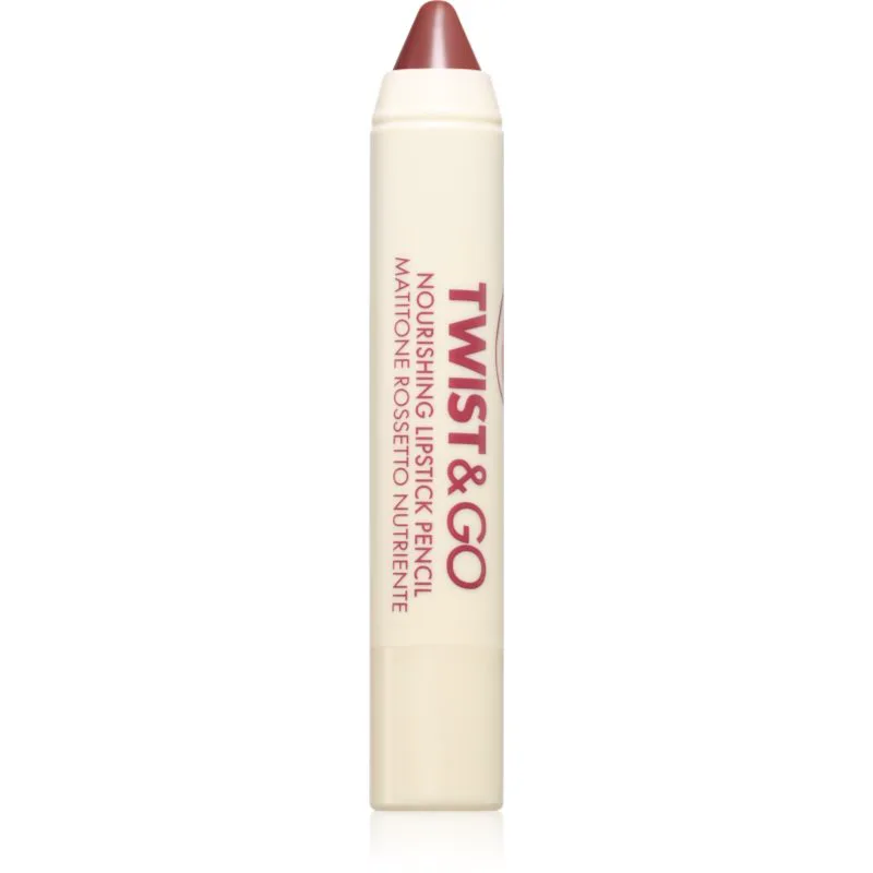 puroBIO Cosmetics Twist&Go θρεπτικό κραγιόν σε μολύβι απόχρωση Dark Mauve 2.9 γρ