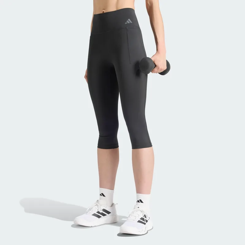 adidas W Optime Workout Contour Capri Leggings (9000279997_1469)