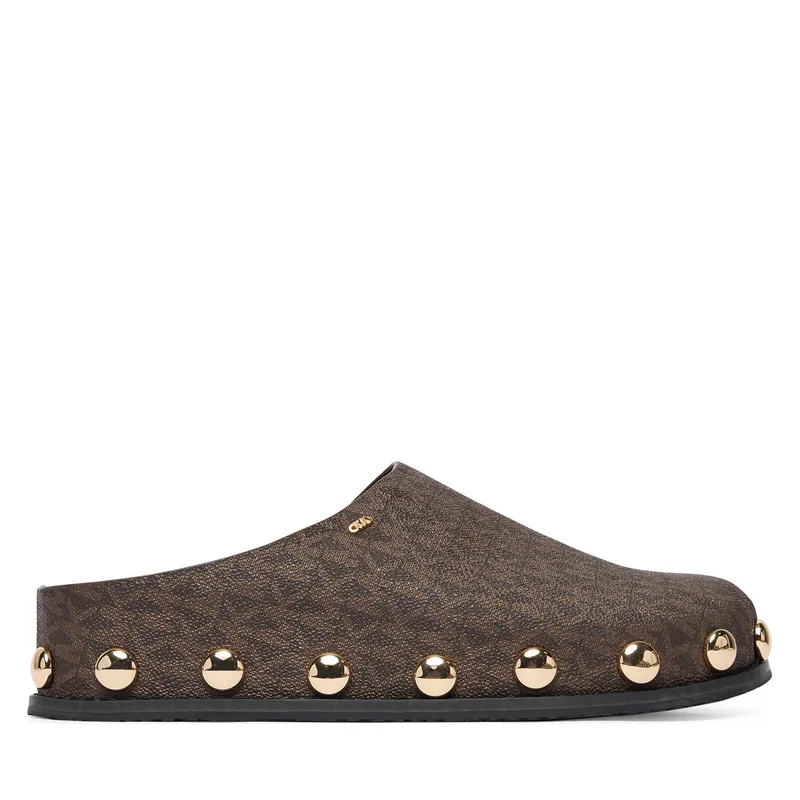 Παντόφλες MICHAEL Michael Kors 40R6HLFP1B Καφέ