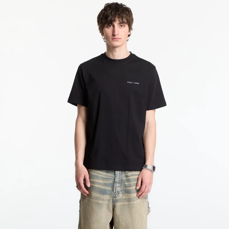 T-shirt Daily Paper Metal Shield Ss T-Shirt Black XS