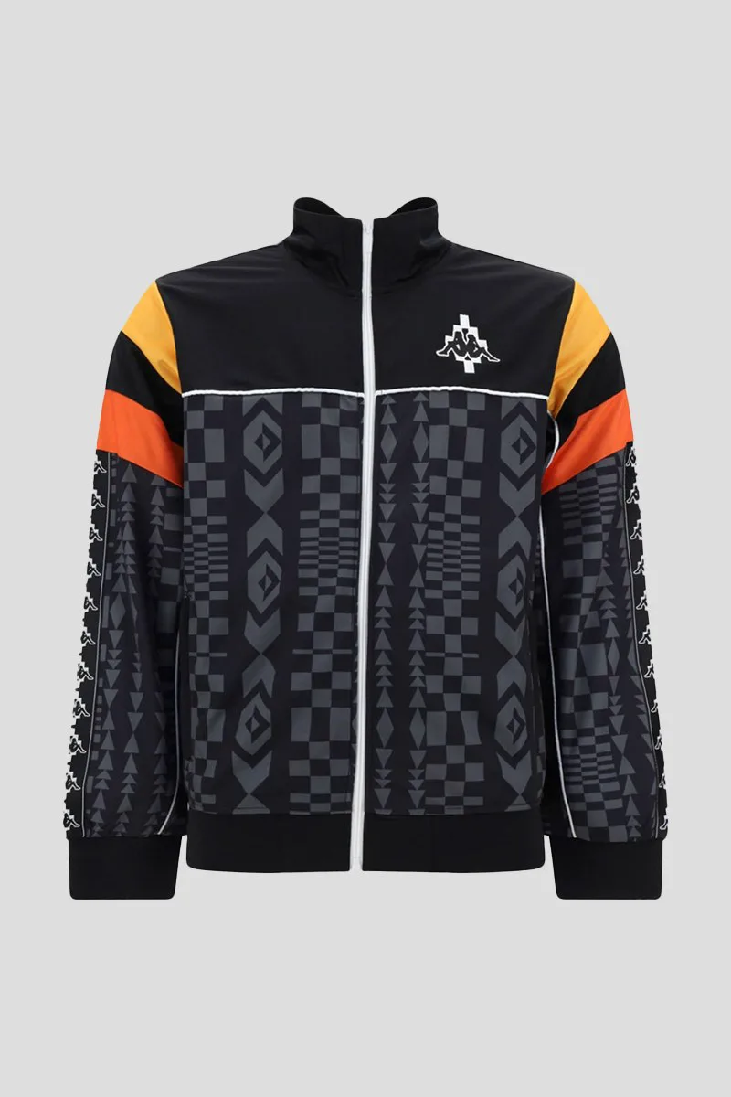 MARCELO BURLON Ανδρικό Μαύρο Track Jacket