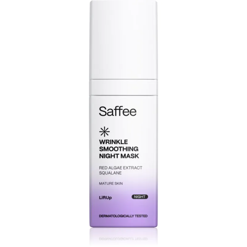 Saffee LiftUp Wrinkle Smoothing Night Mask μασκα νύχτας ενάντια στις ρυτίδες 30 ml