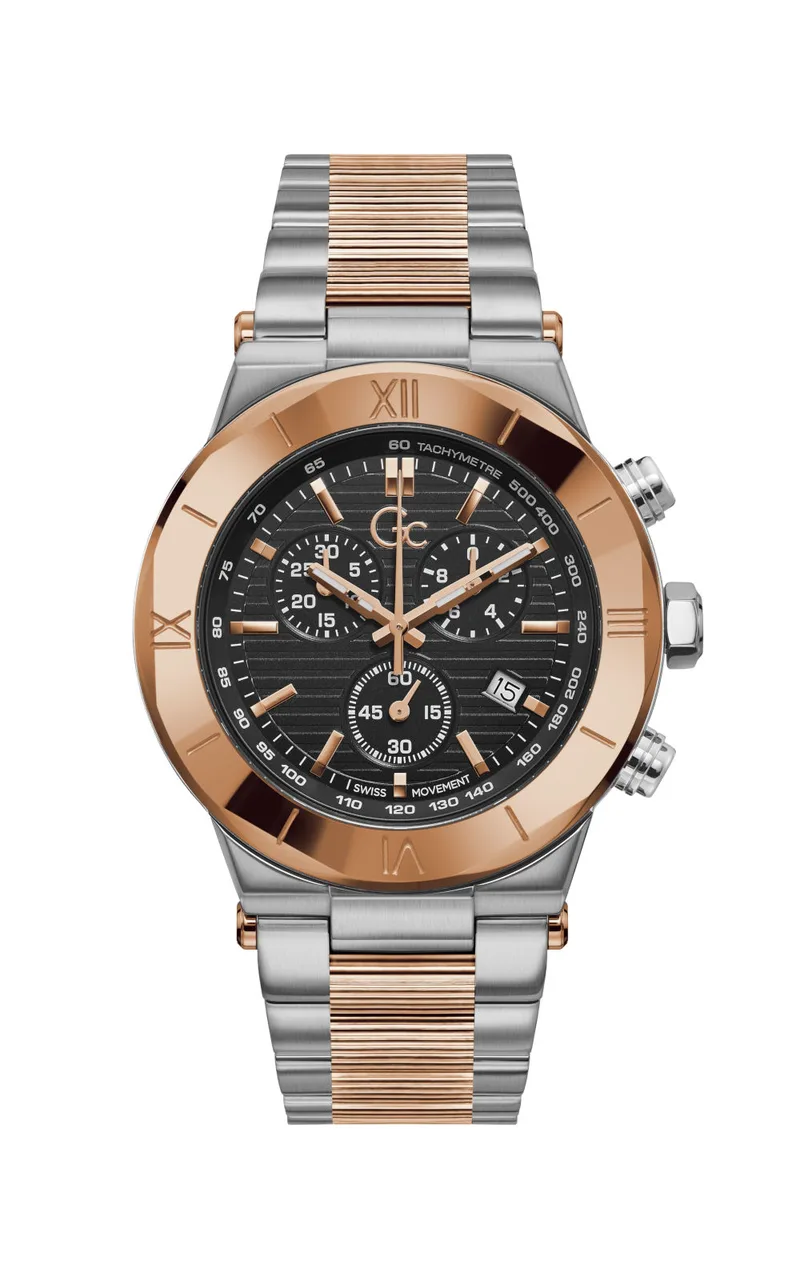 GC Force Y69003G2MF Ανδρικό Ρολόι Quartz Χρονογράφος Ακριβείας