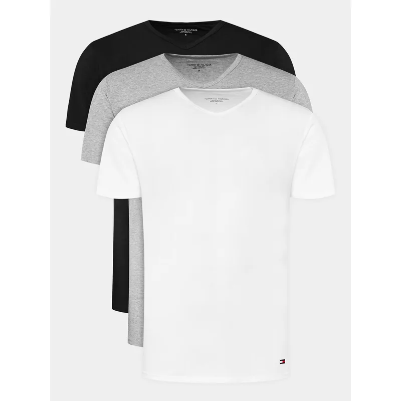 Tommy Hilfiger Σετ t-shirts UM0UM03137 Έγχρωμο Regular Fit