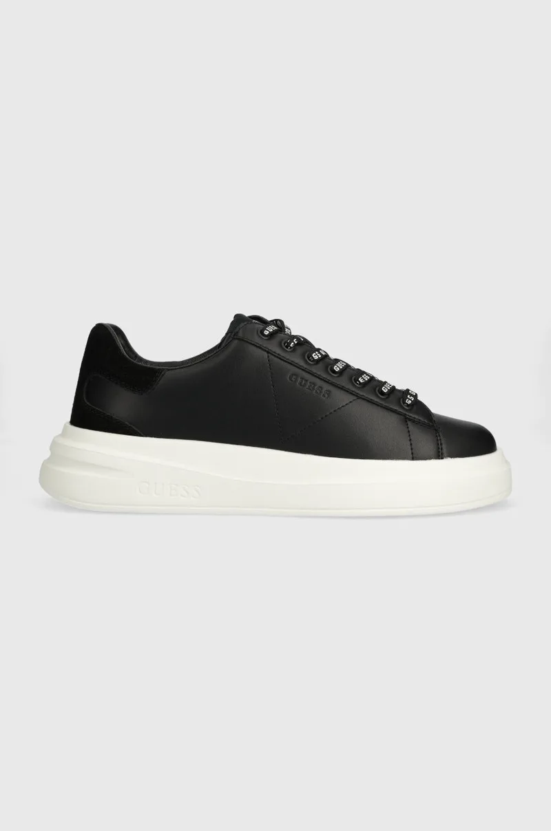 Δερμάτινα sneakers Guess ELBA ELBA