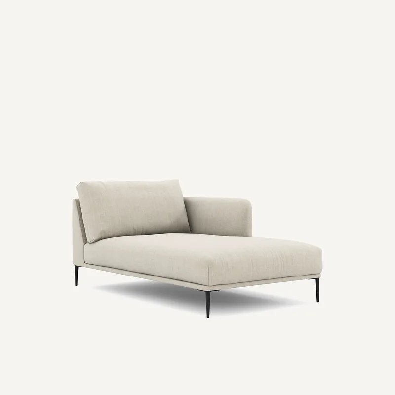 Ανάκλιντρο από βαμβάκι λινό Μ103xΠ182xΥ82cm