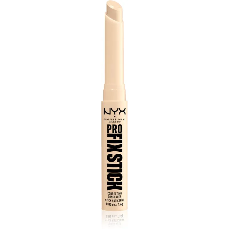 NYX Professional Makeup Pro Fix Stick κονσίλερ για την ενοποιήση του τόνου χρώματος της επιδερμίδας απόχρωση 01 Pale 1,6 γρ