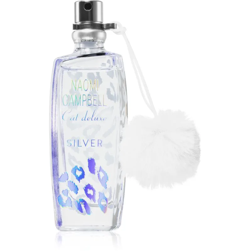 Naomi Campbell Cat Deluxe Silver Eau de Toilette για γυναίκες 15 ml