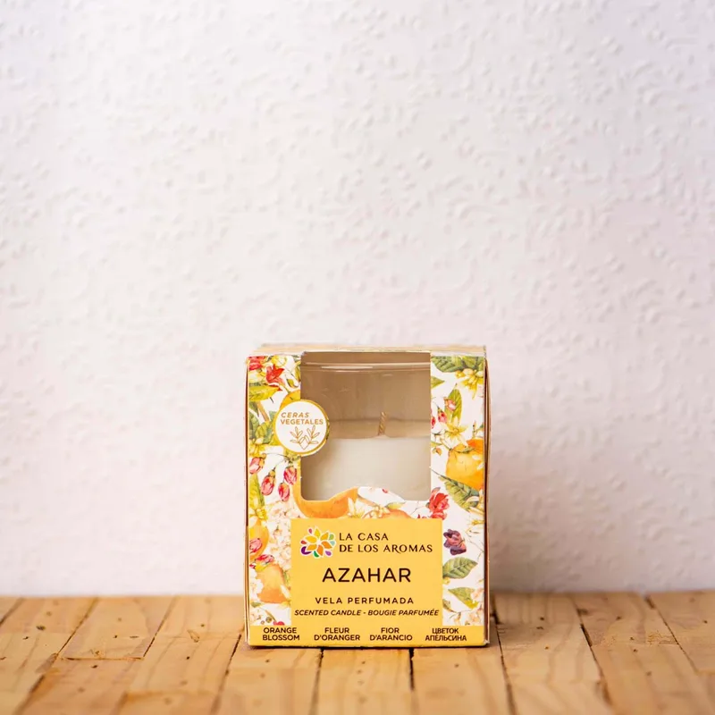 Κερί Αρωματικό 140gr La Casa De Los Aromas 047801 Ανθός Πορτοκαλιού