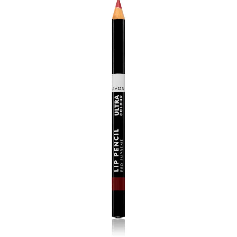 Avon Ultra Colour μολύβι για τα χείλη απόχρωση Red Supreme 1.1 γρ