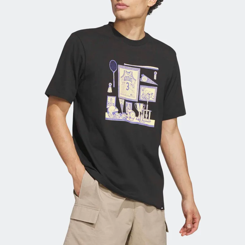 adidas Sports Bar Memorabilia Graphic Men's T-shirt