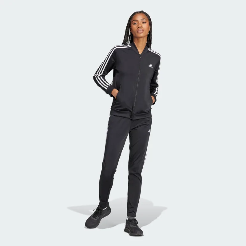 adidas Sportswear Basic 3-Stripes Tricot Γυναικείο Σετ Φόρμας (9000154575_1480)