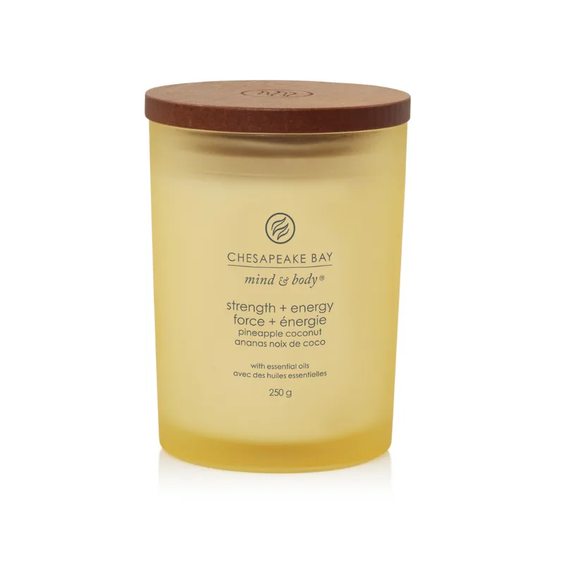 Chesapeake bay candle Strength & Energy Candle (medium glass) - 250.0 g