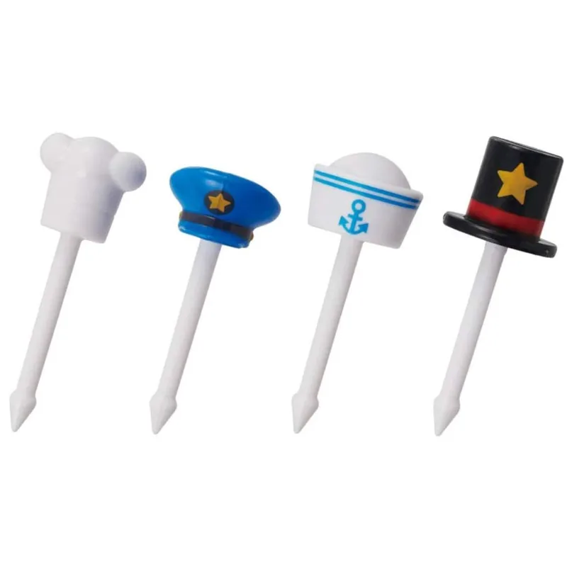 Food Picks - Torune Worker Hat 8 Pieces for Lunch Box