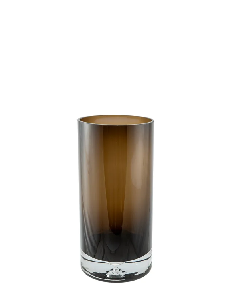 Βάζο Χειροποίητο Φυσητό Γυαλί Καφέ 12x25εκ. Zen Collection 25.43.52155 (Χρώμα: Καφέ, Υλικό: Φυσητό Γυαλί) - ZEN COLLECTION - 25.43.52155