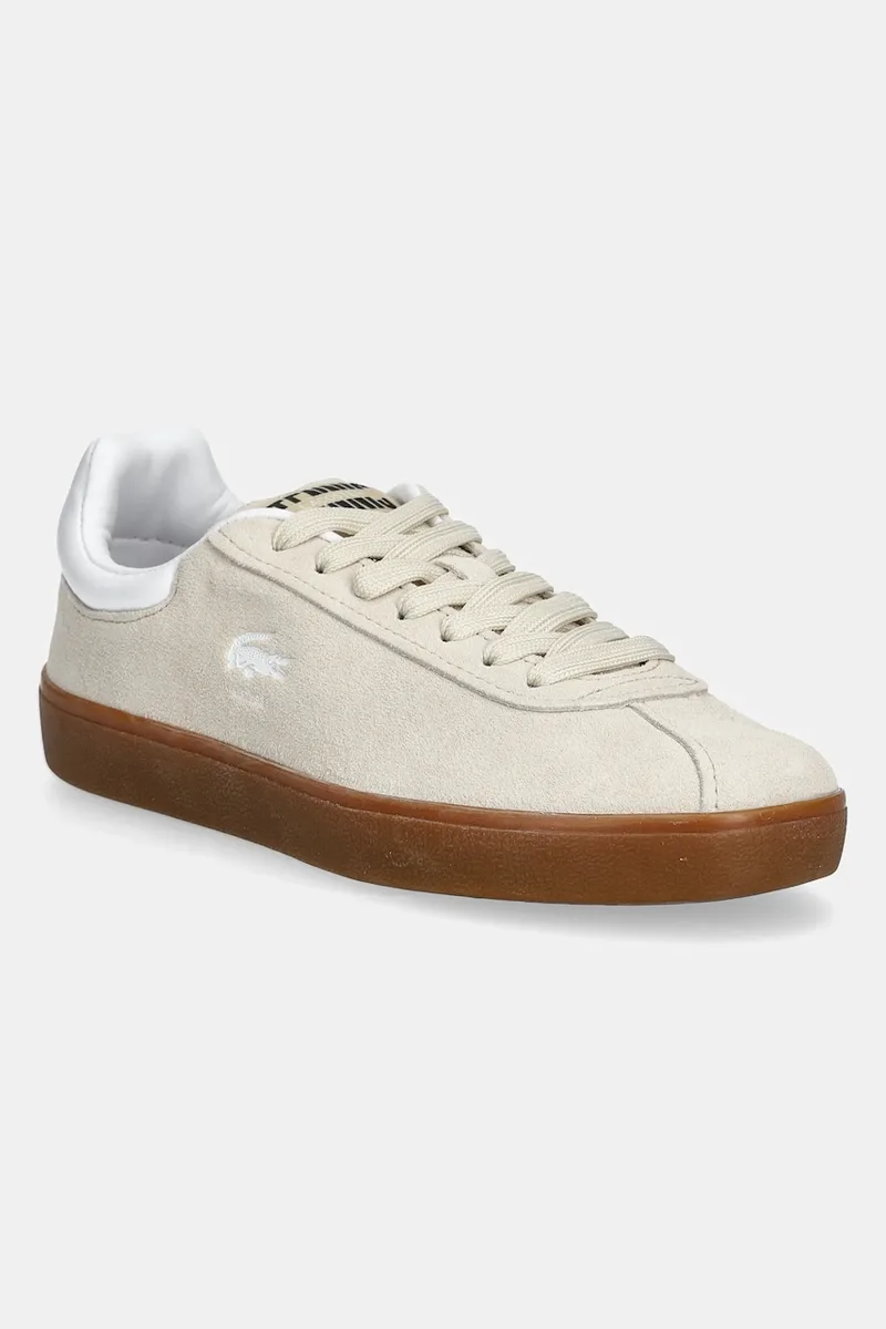 Σουέτ sneakers Lacoste BASESHOT