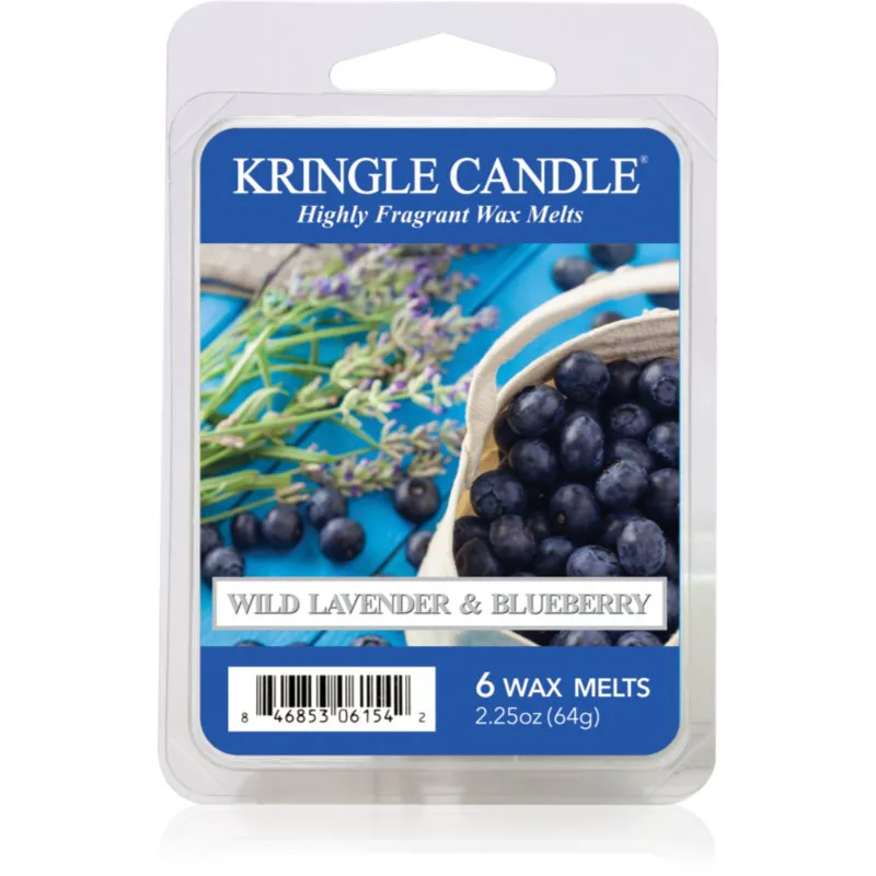Kringle Candle Wild Lavender & Blueberry κερί για αρωματική λάμπα 64 γρ