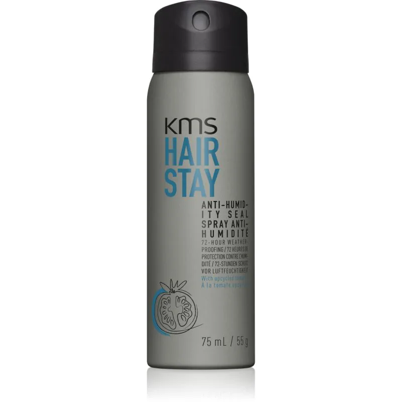 KMS Hair Stay Anti-Humidity Seal σπρέι για τα μαλλιά για φυσικό κράτημα και λάμψη μαλλιών 75 ml