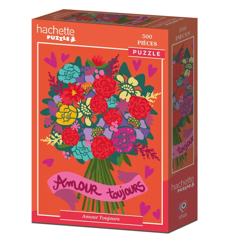 Hachette Ρuzzle: Amour Toujours (500 τμχ. - 48 x 34 cm)