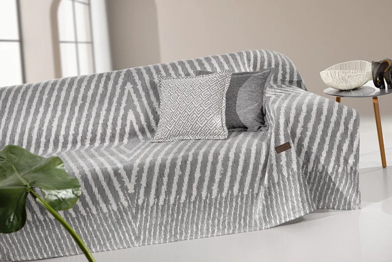 Ριχτάρι Πολυθρόνας Guy Laroche Norton Grey 180x150
