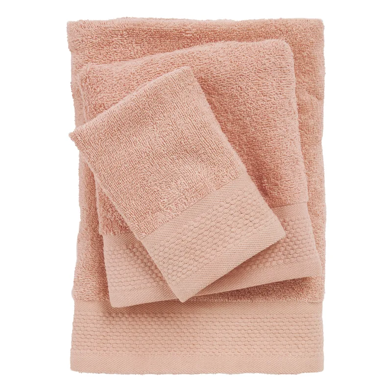 Das home σετ πετσετεσ 3τεμαχιων best 0832 pink