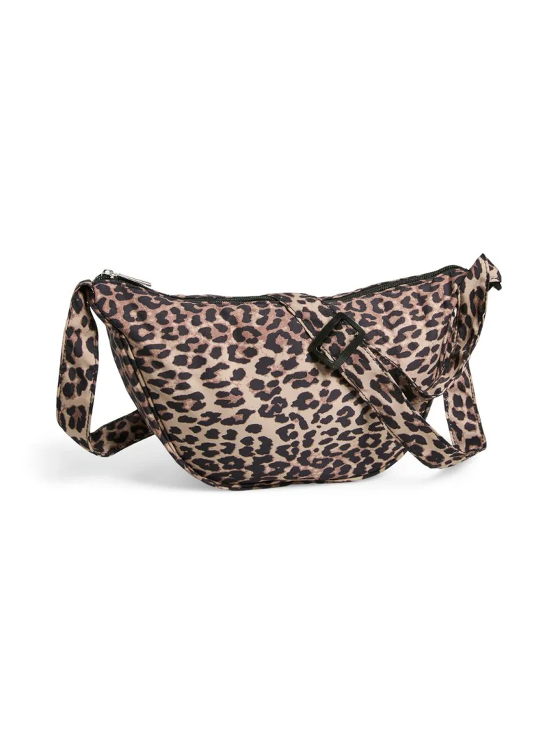 PIECES Μικρή τσάντα χιαστί - 17149958 - Leopard