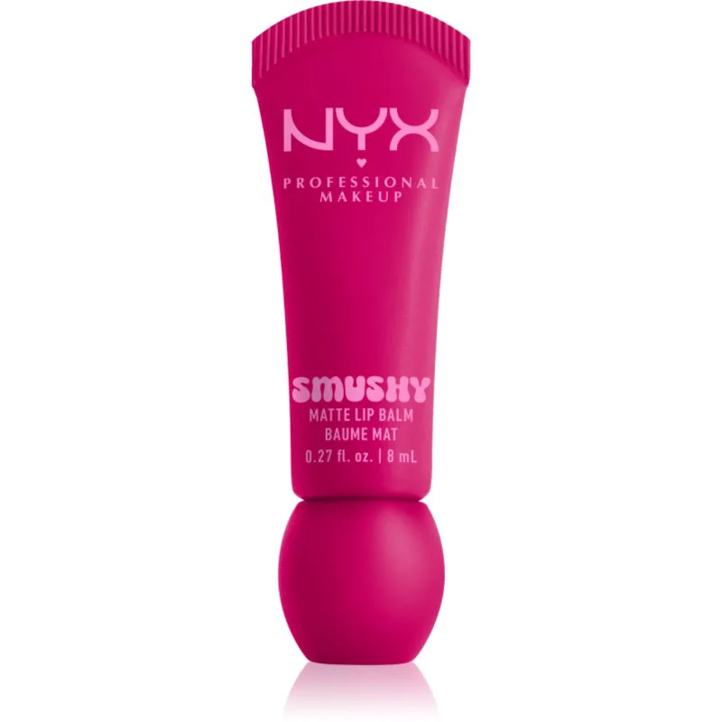 NYX Professional Makeup Smushy Matte Lip Balm Βάλσαμο για χείλη με ματ αποτελέσματα απόχρωση She's Serving 8 ml