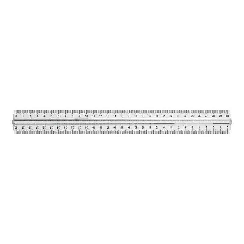 Χάρακας πλαστικός 30cm με λαβή Erich Krause (49534)