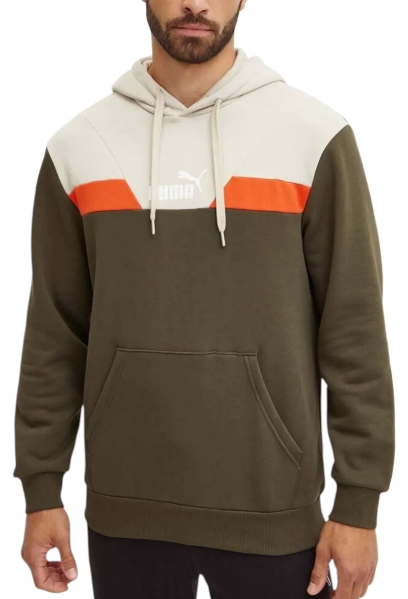 Μπλούζα Μακρυμάνικη Puma Power Colorblock Hoodie 681731-70 Ανδρικό