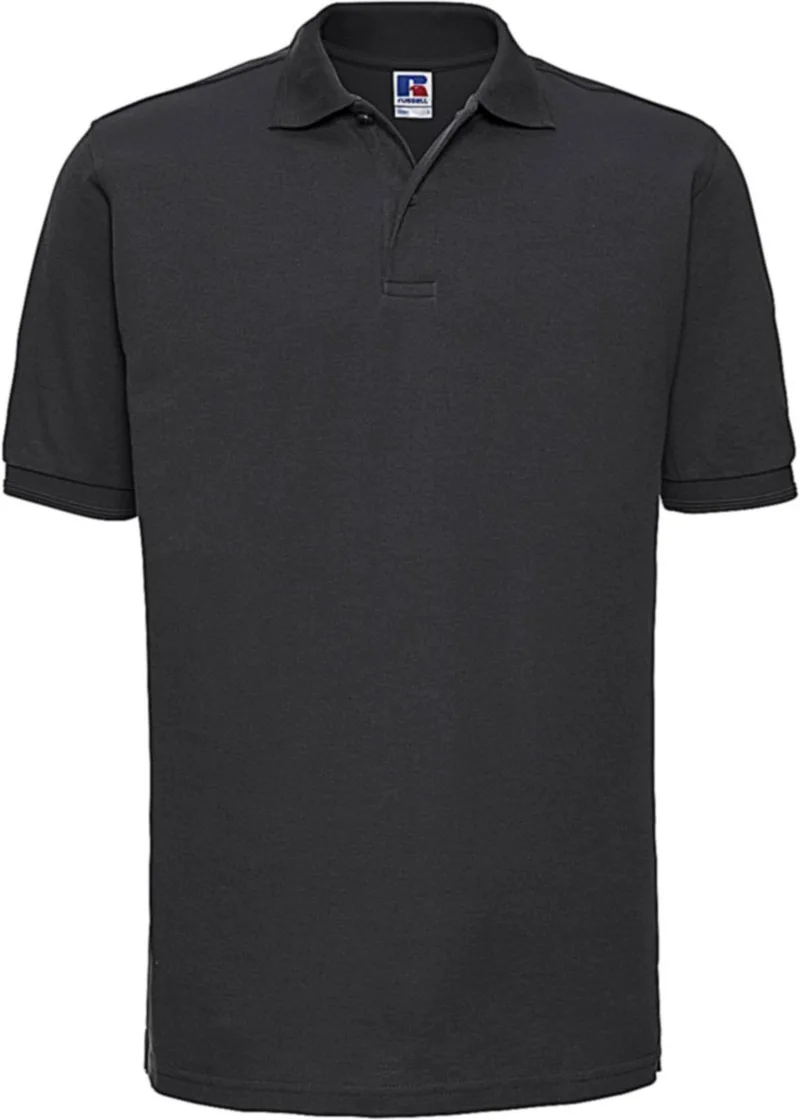 Hard Wearing Polo Shirt Russell R-599M-0 Black