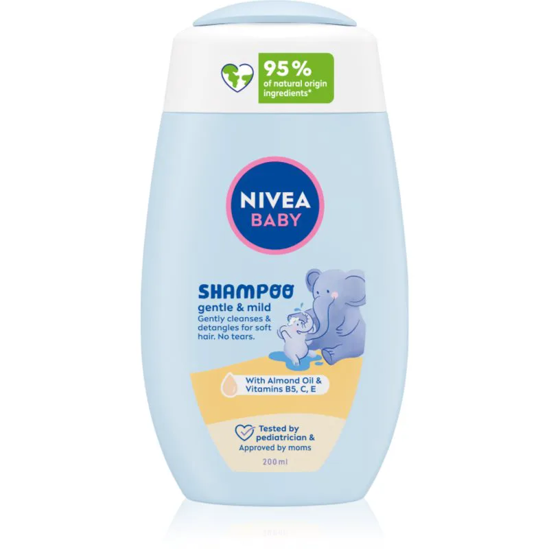 NIVEA BABY απαλό σαμπουάν για παιδιά 200 ml