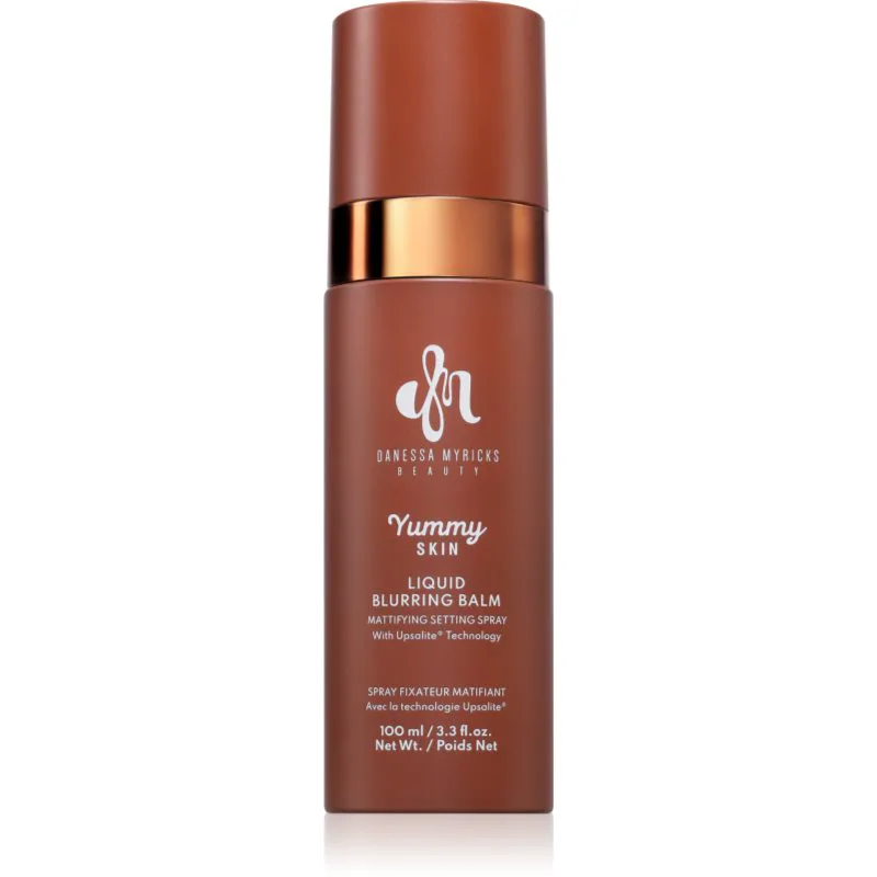 Danessa Myricks Beauty Yummy Skin Liquid Blurring Balm Setting Spray σταθεροποιητικό σπρέι για μεικ απ με ενυδατικό αποτέλεσμα 100 ml