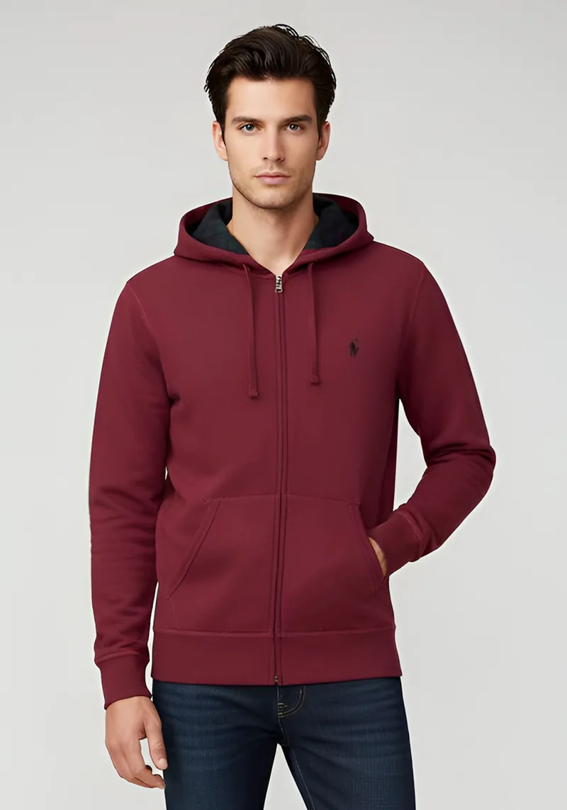 Polo Ralph Lauren Ζακέτα της σειράς Fleece - 710981467 002 Bordo