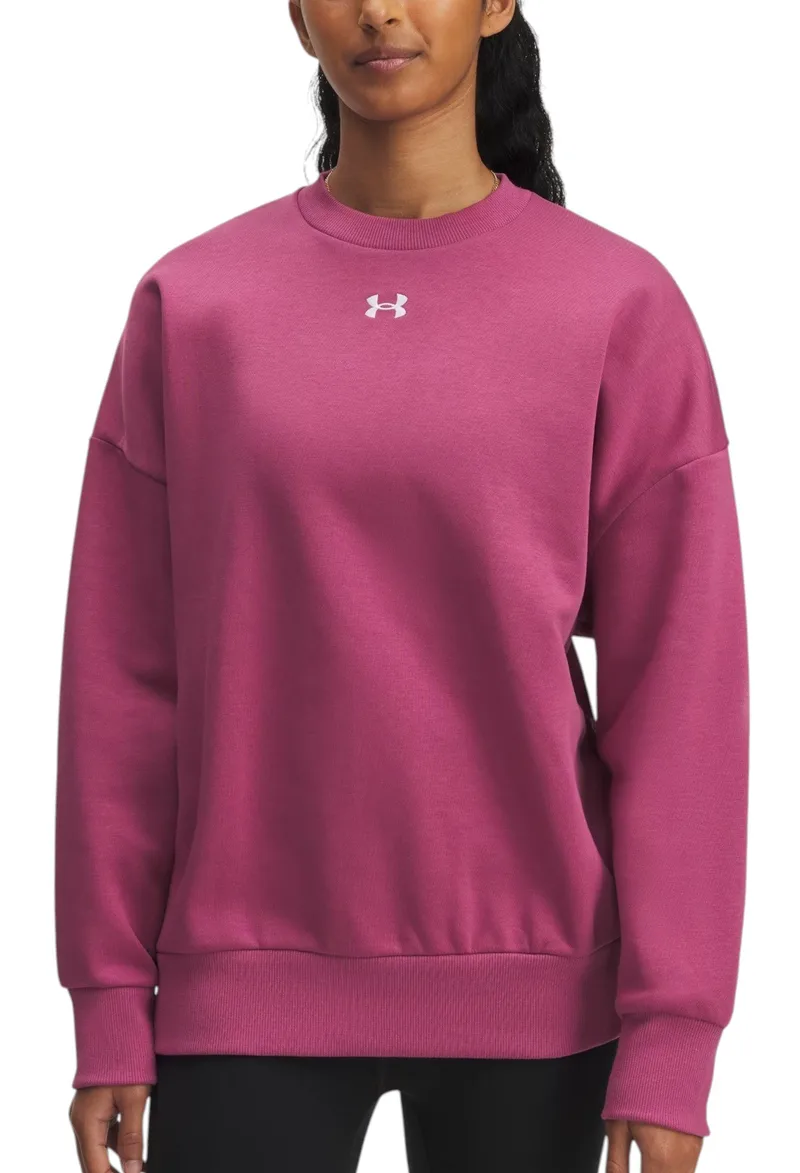 Μπλούζα Μακρυμάνικη Under Armour Rival Fleece Os Crew 1386463-659 Γυναικείο