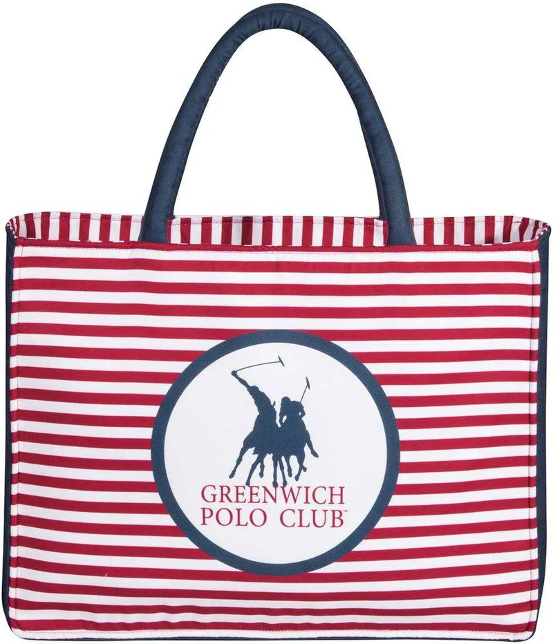 ΤΣΑΝΤΑ ΘΑΛΑΣΣΗΣ GREENWICH POLO CLUB 4027 BLUE/RED (46X36CM)