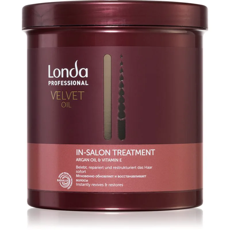Londa Professional Velvet Oil μάσκα για βαθύ καθαρισμό με έλαιο αργκάν 750 μλ