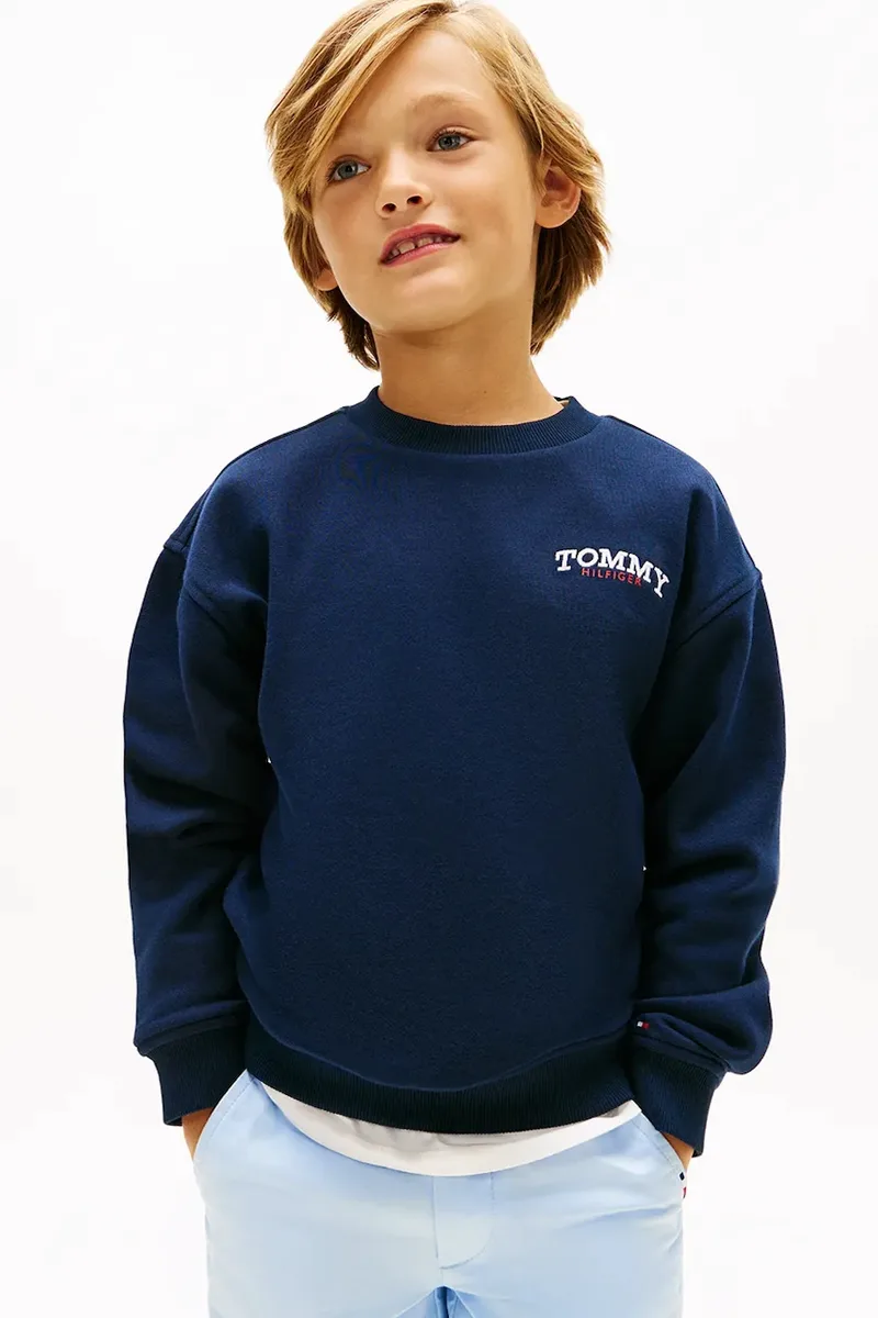Tommy Hilfiger παιδική μπλούζα με βαμβάκι
