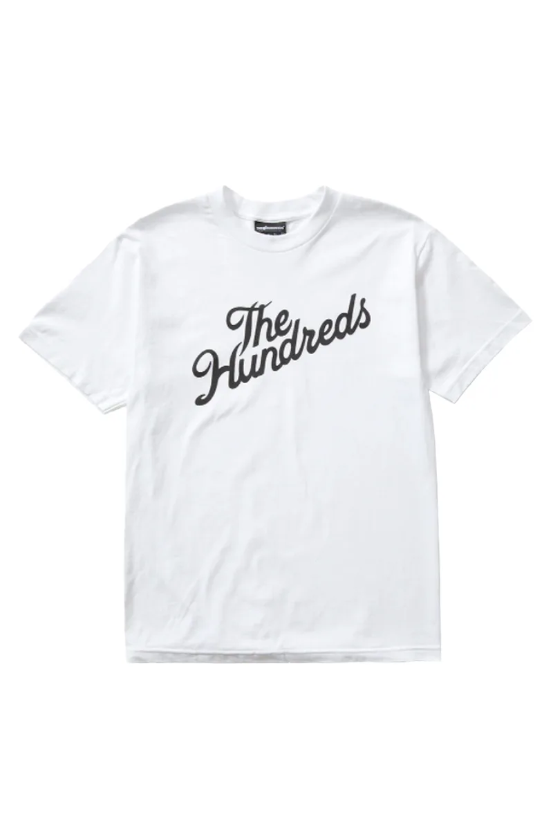 THE HUNDREDS T Shirts Slant Logo - Λευκό-F23S101002-WHITE